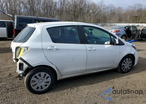 2016 Toyota Yaris L из США, поврежденный, VIN VNKKTUD3XGA063873